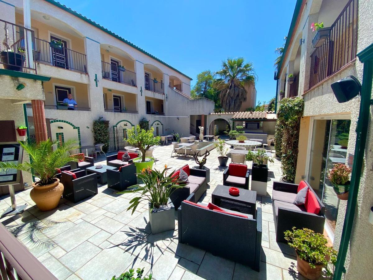 Logis Hotel Les II Mas - Perpignan Sud 카베스타니 외부 사진
