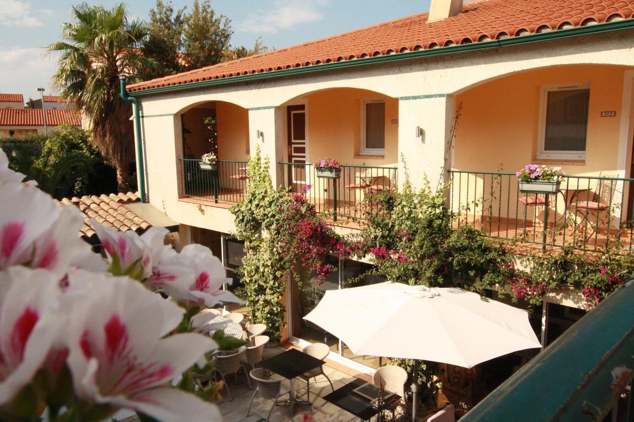 Logis Hotel Les II Mas - Perpignan Sud 카베스타니 외부 사진