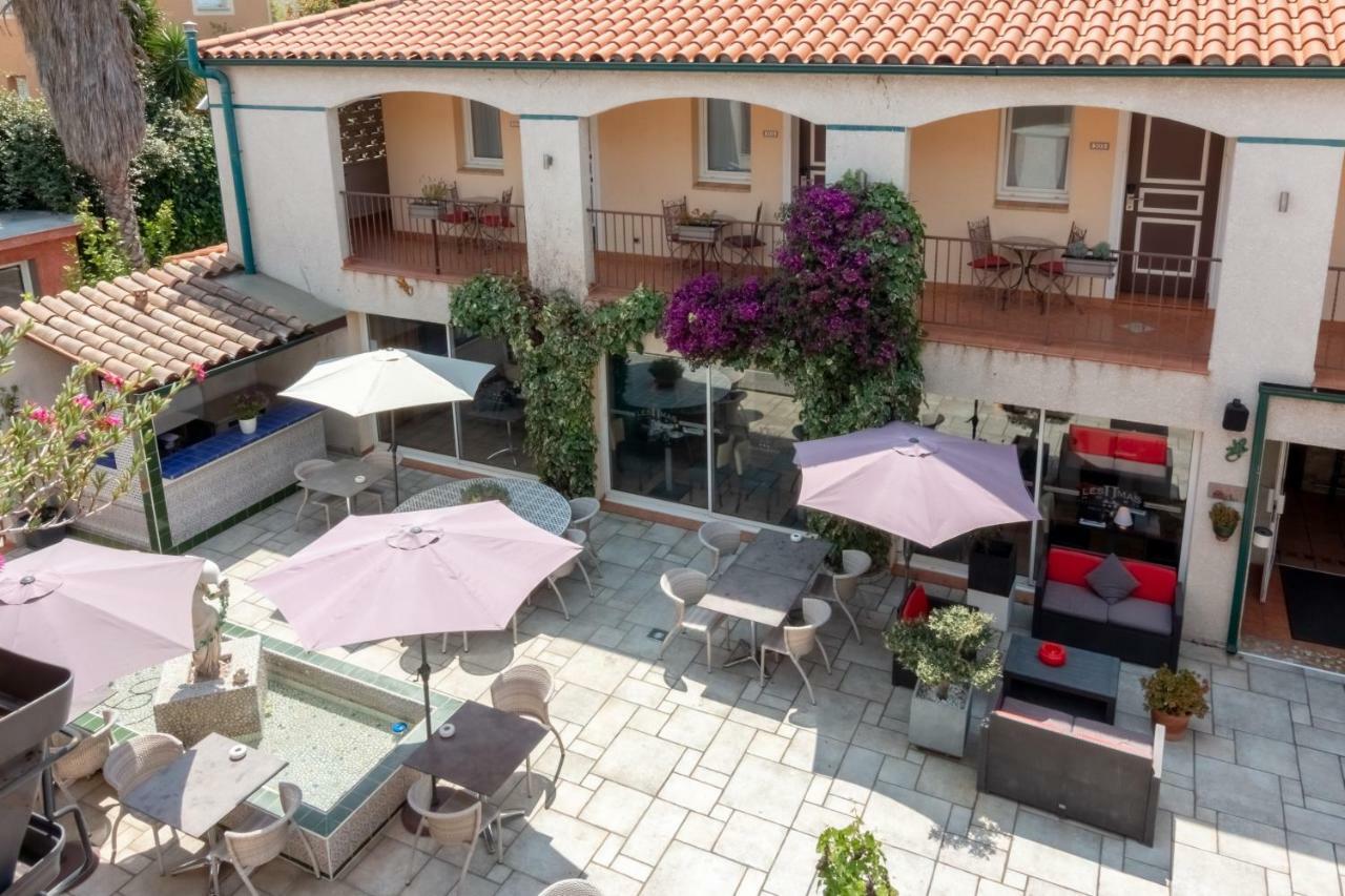 Logis Hotel Les II Mas - Perpignan Sud 카베스타니 외부 사진