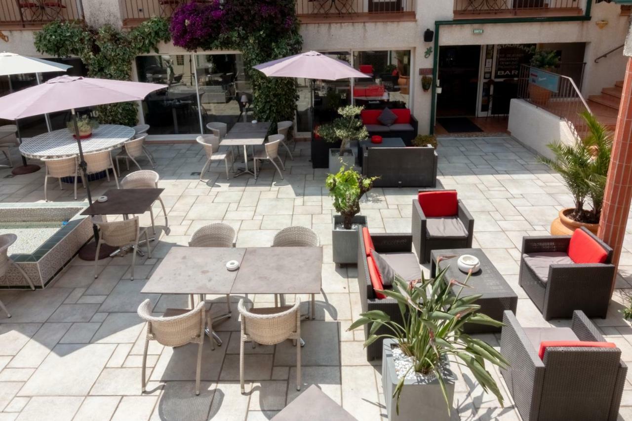 Logis Hotel Les II Mas - Perpignan Sud 카베스타니 외부 사진