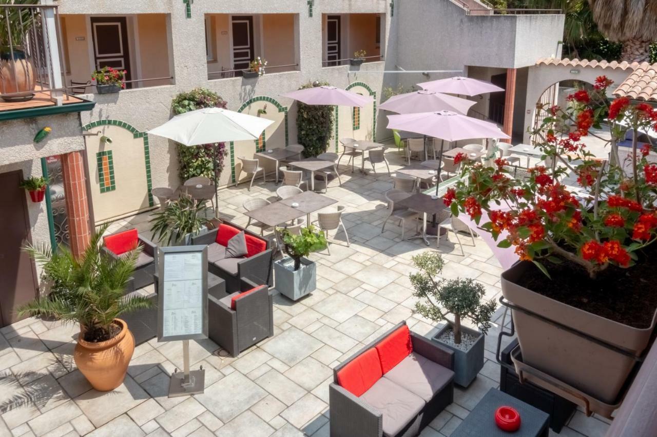 Logis Hotel Les II Mas - Perpignan Sud 카베스타니 외부 사진